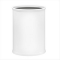 13 Qt. Oval Waste Basket (White)